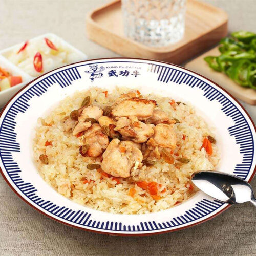 arroz con pollo desértico