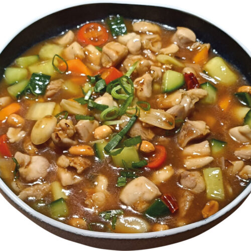 pollo con almendras pollo con almendras